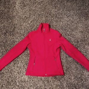 Pink Spyder Sweater Jacket
